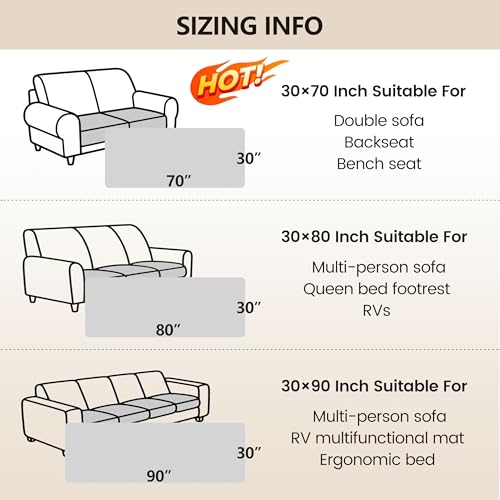 gogobunny 3X Stronger Waterproof Pet Blanket, Scratch Proof Furniture Protector for Dogs Cats, Reversible Cover 30x70 Inc...