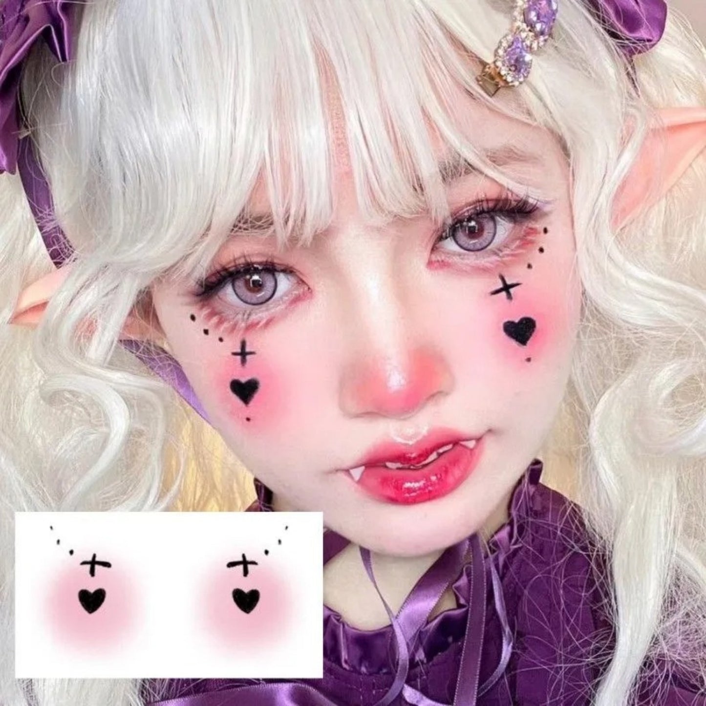 Witch Tears Makeup Tattoo Stickers