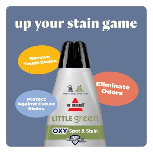 BISSELL Little Green Mini Portable Carpet and Upholstery Deep Cleaner, Car/Auto Detailer, with HydroRinse Self-Cleaning To...
