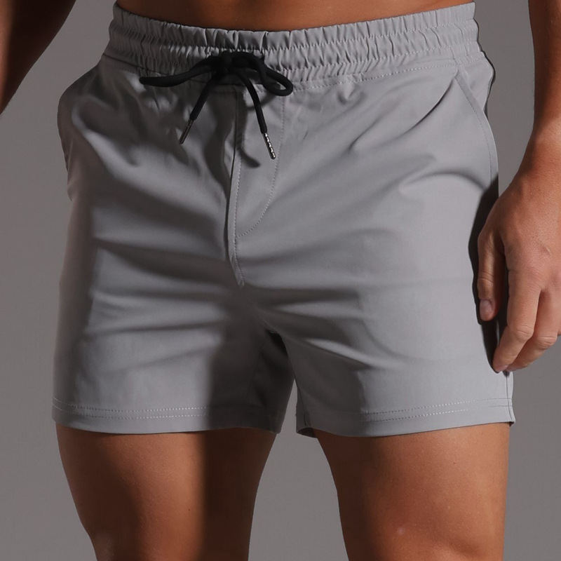 Mens Sporty Casual Fitness Drawstring Shorts