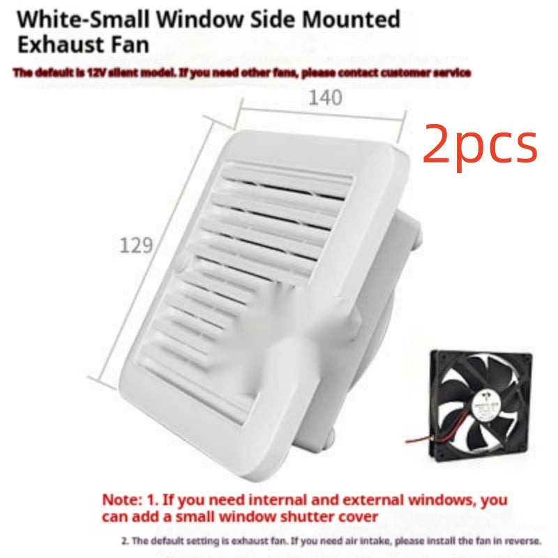 Refrigerator Ventilating Fan Cooling Vent Louver