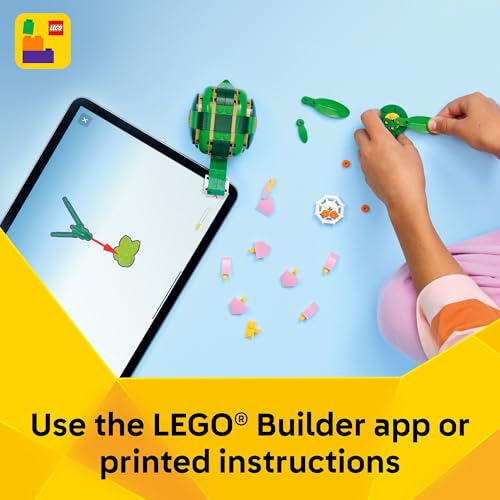 LEGO Creator 3 in 1 Turtle with a Water Lily Flower Building Toy for Girls & Boys - Kids Build a Chameleon, Frog, or Turtl...
