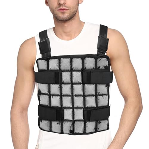MR.ICE Cooling Vest for Men & Women - Adjustable Ice Vest for Motorcycle, Workers, Sports, Outdoor, Heat Relief