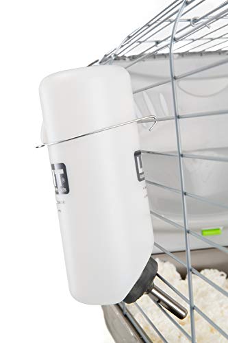 Lixit Widemouth Cage Water Bottles for Rabbits, Ferrets, Guinea Pigs, Rats and Other Small Animals. (White, 32 Ounce)