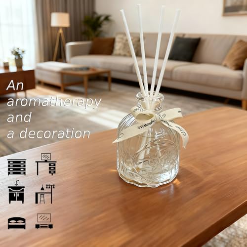 English Pear & Freesia Candle and Reed Diffuser Gift Set with – Long-Lasting Botanical Fragrance for Home Aromatherapy, El...