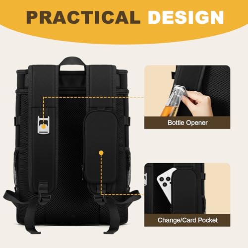 MIYCOO Cooler Backpack - 40 Cans Insulated Backpack Cooler for Men & Women, Portable 2 Leak Proof Compartments Coolers Bag...
