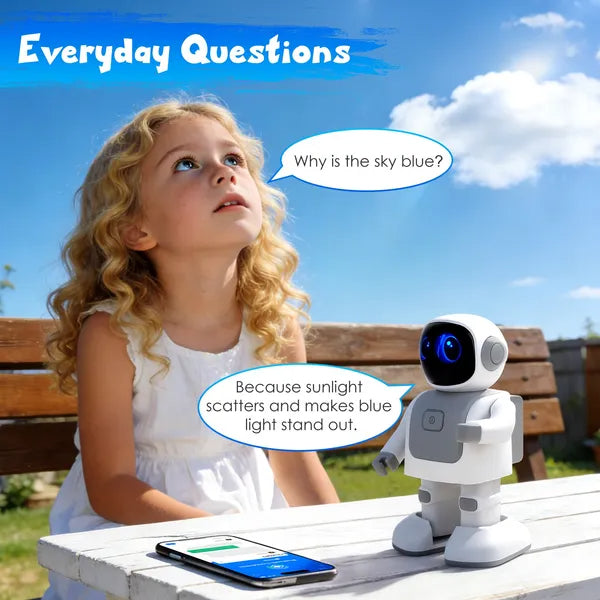 AI Dancing Robot Toy Smart Interactive Learning & Entertainment Robot For Kids With Wireless Music Programmable Moves Voice Assistant