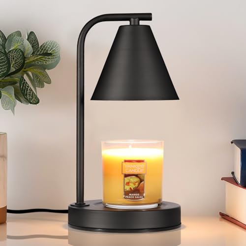Candle Warmer Lamp, Electric Candle Lamp Warmer Gifts for Mom Women House Warming Gifts New Home Bedroom Decor Dimmable Wa...