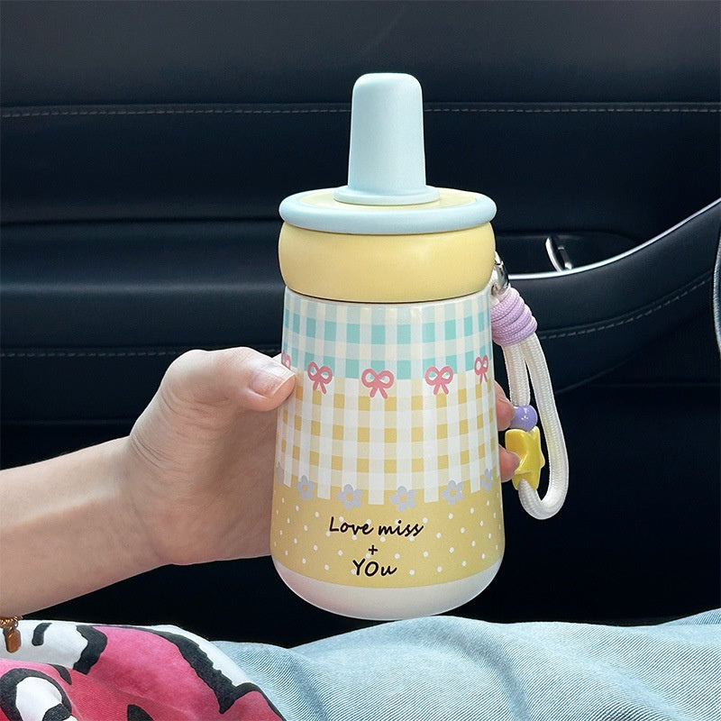 New Creative High-capacity Stainless Steel Water Bottle