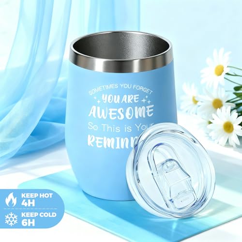 Birthday Gifts for Women,Unique Blue Gifts Basket Ideas for Women Gifts Box for Her Self Care Relaxing Spa Gift Set Birthd...
