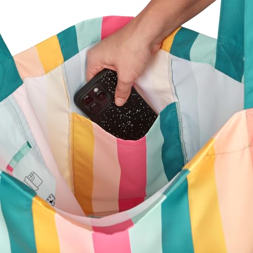 Dock & Bay Everyday Beach Tote Bag - Reusable Carrier Bag for Daily Use - Carries Up to 10kg - 100% Recycled Materials