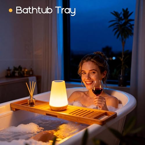 cambk Shower Waterproof Lamp for Bathroom, Rechargeable Mood Light for Inside Shower with Color Changing & Dimmable Bright...