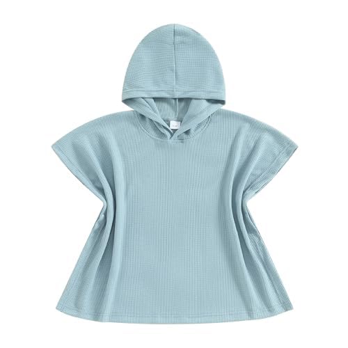 Balaflyie Kids Swim Cover up Girls Boys Waffle Towel Poncho Swimsuit Coverups for Beach, Pool, Bath