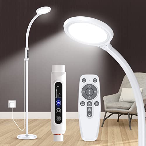 FBBJFF Light Therapy Lamp 11000 Lux, LED UV-Free Sunlight Lamp,Full Spectrum Happy Therapy Lamp with 10 Adjustable Brightn...