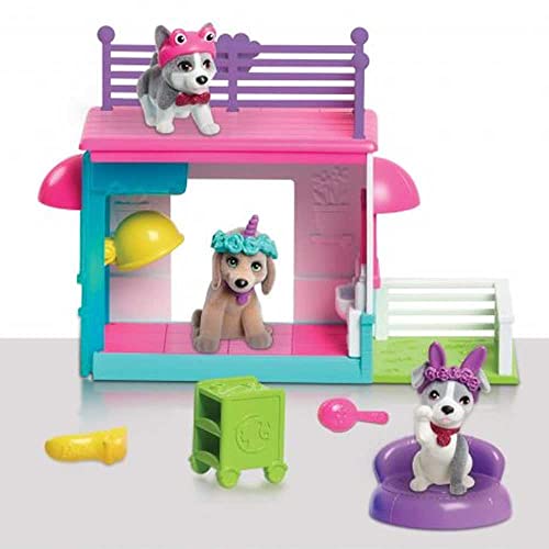 Barbie Pets Spa Day Playset, 8 Piece Connectible Playset with Pet Figures and Accessories, Kids Toys for Ages 3 Up by Just...