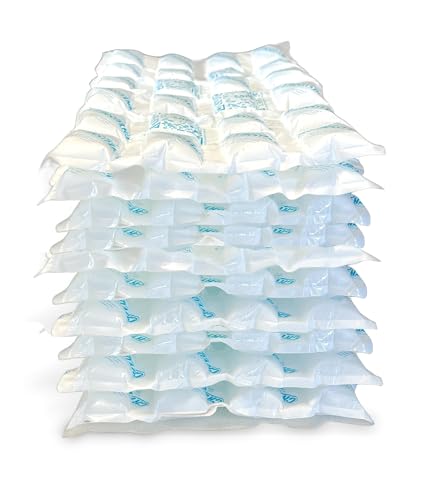 Cryosheet 10-Pack Ice Sheets for Coolers: Dry Flat Hydratable Packs for Shipping and lunches,Long Lasting Reusable Coolers...