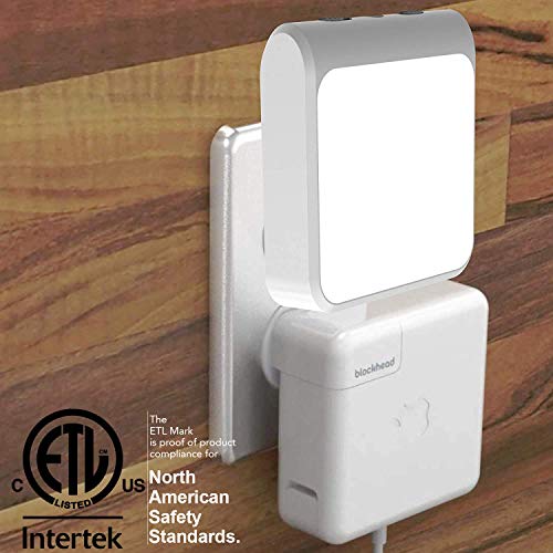 Solatec Plug-in Led Night Light with Auto Dusk to Dawn Sensor,Adjustable Brightness and Color, Warm White,Cool White Light...