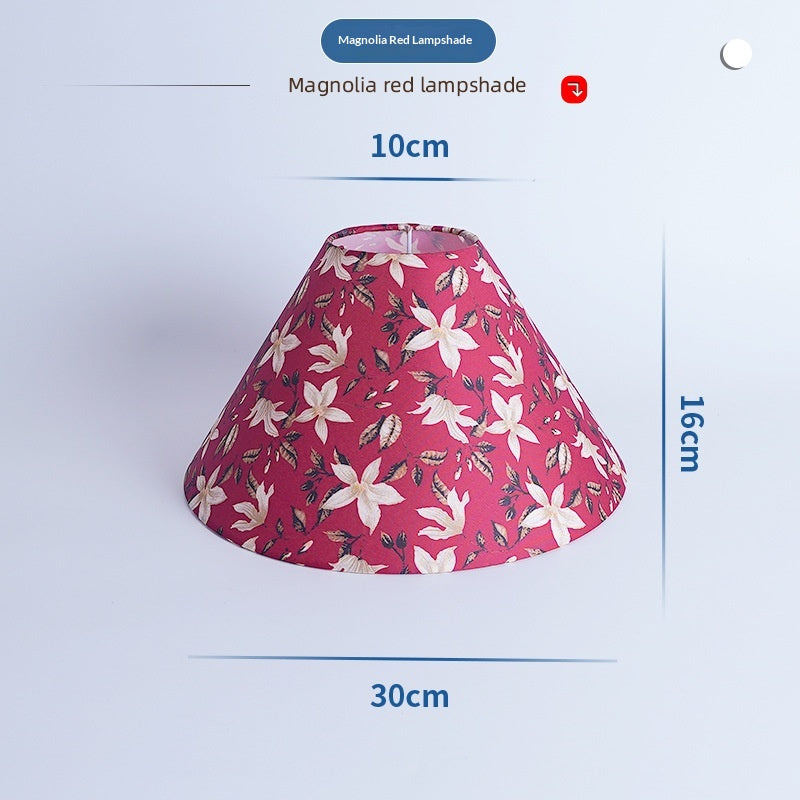 Pleated Fabric Anti-Glare Desk Lamp Shade