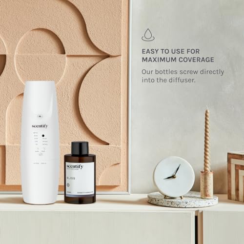 Scentify Bliss Aroma Oil Refill Scent for Oil Diffusers - Eucalyptus, Bergamot, Tea & Powdery Scents - Luxurious Relaxing ...