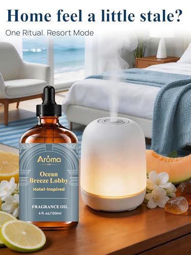Ocean Breeze Lobby — a Hotel-Inspired Fragrance Oil that Feels Like a Coastal Resort Lobby(Not a Typical Ocean-Fresh Scen...