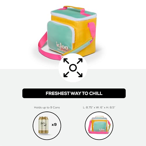 Igloo Retro Square Lunch Bag Cooler