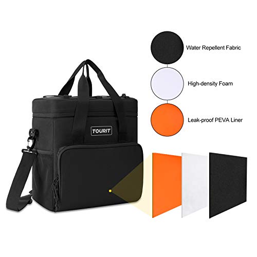TOURIT Small Soft Cooler Bag Insulated, 24/35/46-Can Lunch Cooler Bag, Ice Chest, 14.6/24/32L Leakproof & Portable Coolers...