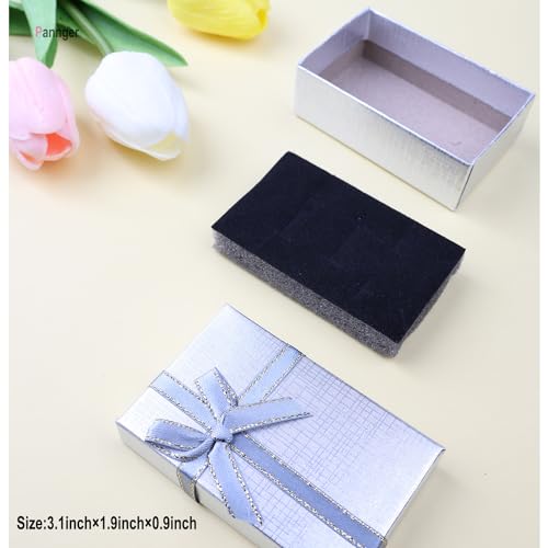 Pannger 12 Pack Small Jewelry Gift Boxes Set Empty Gift Boxes for Rings, Necklaces Jewelry Anniversaries, Weddings,Birthda...