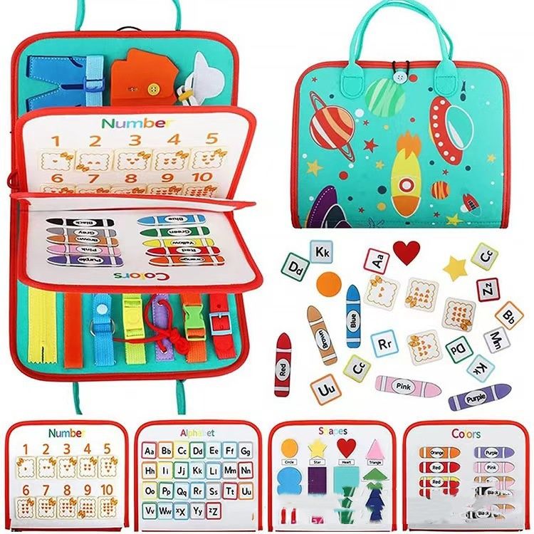 Felt Learning Early Education Board DIY Action Educational Toys