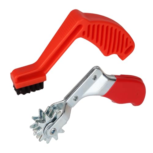 Lxngyi Wool Buffing Pad and Polishing Pad Cleaner Tool Set, Polishing Spur Tool Set, Foam Buffing Pad Conditioning Brush, ...
