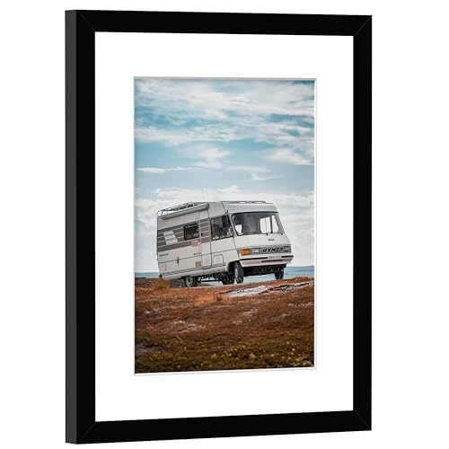 PEALSN 11x14 Picture Frame, Display Pictures 8 x 10 with Mat or 11 x 14 Without Mat for Wall Mounting Display, Photo Frame...