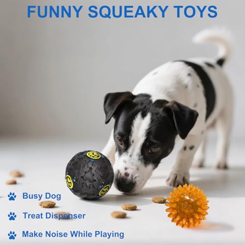 Mnubsrva Dog Toys 15 Pack for Teeth Cleaning and Fun, Puppy Teething Chew Toys Interactive Rope Squeaky Treat Balls & Rubb...