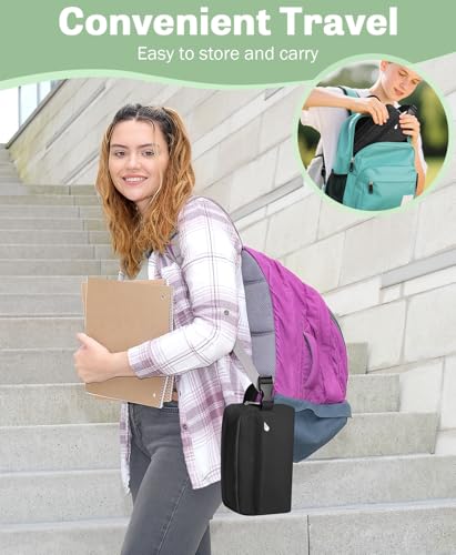Neverwhy Small Insulated Snack Bag Lunch Bag for Kids Lunch Box for Women/Men, Collapsible [3L/5-Can] Reusable Lunch Bag C...