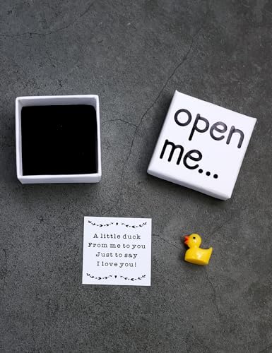 funfeel I Love You Gift, Duck Gift, Matchbox Gift, Gift For Boyfriend, Gift For Girlfriend, Valentine's Day Gift