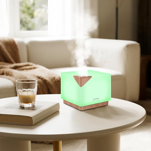 URPOWER Aromatherapy Essential Oil Diffuser Humidifier, 700ml Large Capacity Modern Ultrasonic Aroma Diffusers Running 20+...