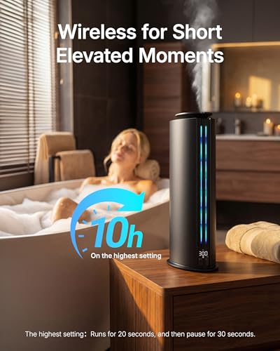 Aromadd 2026 Portable Waterless Diffuser, 1700 Sq Ft Hotel Collection Diffuser, 100ml Scent Air Machine for Home Cold Air ...