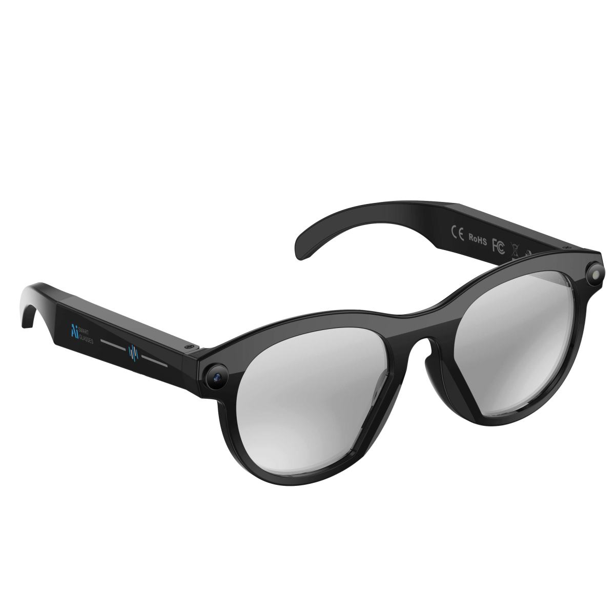 2MP AI Smart Glasses With Camera  Bluetooth Sunglasses For Music Calling Translation M88