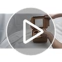 OAMCEG 50 PCS Cupcake Boxes with Window, 6x6x3 Inch Cookie Boxes, Brown Bakery Containers for Pastry, Dessert, Chocolate S...