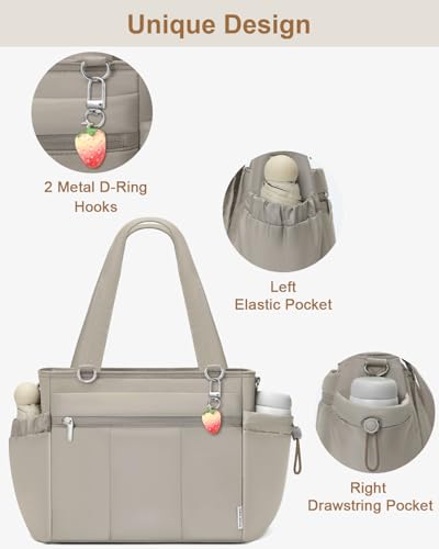 Lunch Box for Women Lunch Bag Tote - Soft Lightweight Large Lunchbox - Insulated Cooler Bag with Adjustable Shoulder Strap...