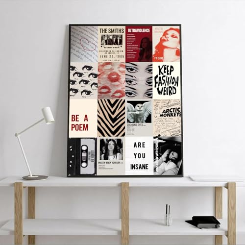 KBKBART 50Pcs Downtown Girl Room Decor, Y2k Wall Art Prints for Bedroom, Coquette Wall Collage Kit for Room Aesthetic, 4"x...
