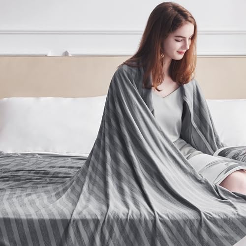 Guohaoi Cooling Throw Blanket for Hot Sleepers,Arc-Chill Q-Max >0.5 Cool Fiber,100% Oeko-Tex Certified Lightweight Summer ...