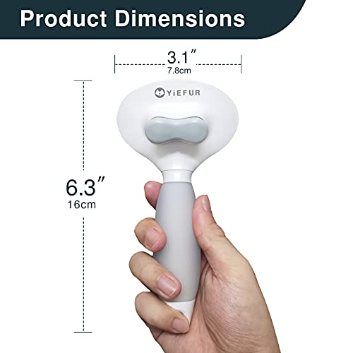 Cat Hair Brush,Cat Brush for Shedding,Soft Silicone Self Cleaning Brushes for Short and Long Haired Cats for Grooming and ...
