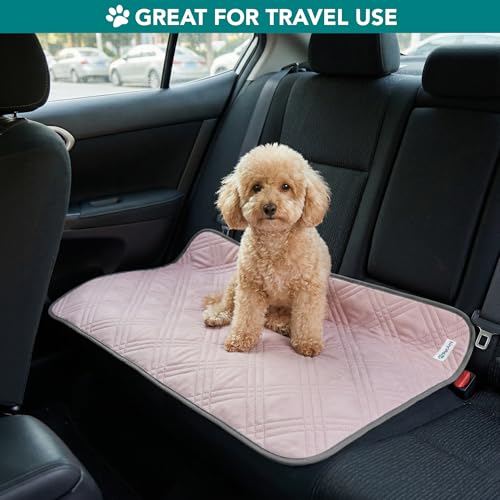 PetAmi Waterproof Cooling Mat for Dog, Premium Pet Cooling Blanket for Bed Crate, Anti Slip Indoor Dog Cool Pad for Sleepi...