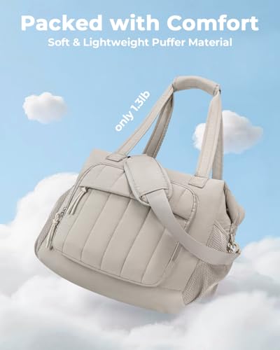 Puffer Cooler Bag 35 Cans Insulated Soft Cooler for Women Lightweight Ice Chest Leakproof & Portable Lunch Coolers for Pic...
