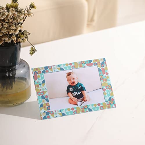 50 Pack Standing Paper Picture Frames 4x6,Cardboard Photo Frame with Easel,Paper Photo Frame Cards,Gallery Frames Bulk For...