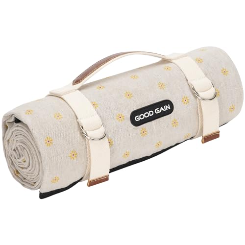 Picnic Outdoor Blankets Waterproof Large - Beach Mat Sand Free Foldable with Carry Strap | Portable Camping Blanket | Park...