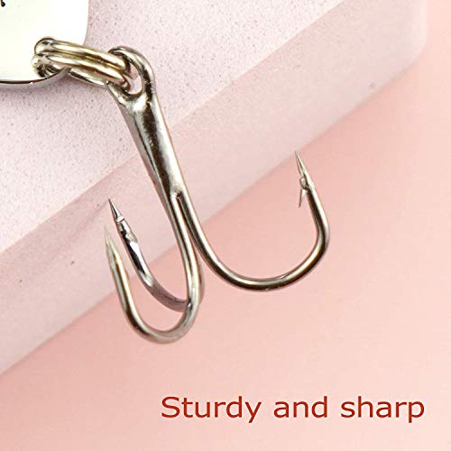 Melix Home Gift for Boyfriend Husband I'll Love You Till The End of The Line Fishing Lures Christmas Valentines's Day Hoo...