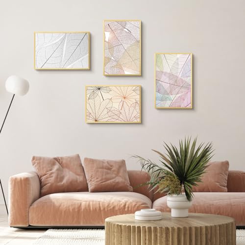 Golden State Art, 12x18 Aluminum Picture Frame, Gold Metal Thin Poster Frames for 12 x 18 inch Photo, Acrylic Front, Wall ...