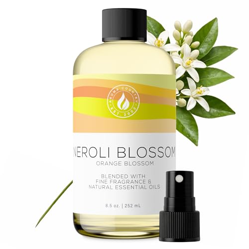 Aroma Country Neroli Blossom Diffuser Oil - Luxury Essential Oils for Diffuser Refill & Air Freshener Room Spray - Long-La...