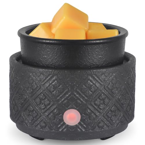MOCOSA Wax Melt Warmer for Scented Wax,3-in-1Ceramic Wax Warmer Fragrances Candle Oils, Home Fragrance Burner,Electric Can...