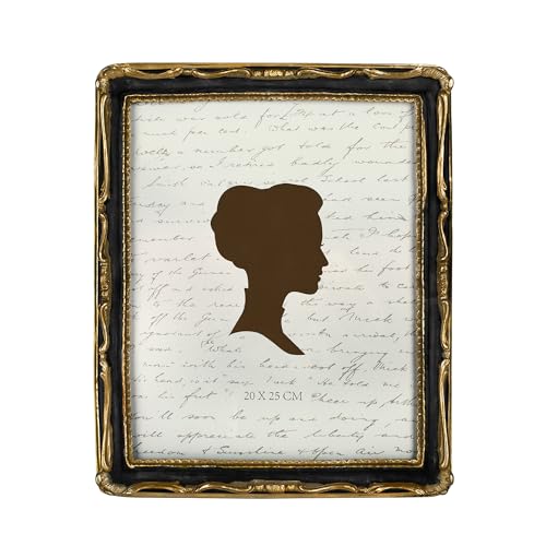 AELS 8x10 Inch Vintage Picture Frame, Elegant Antique Photo Frames with Glass Front, Photo Display, Tabletop Wall Hanging,...